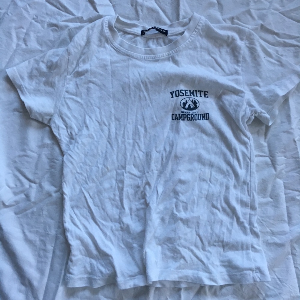 Brandy Melville Yosemite White Tee